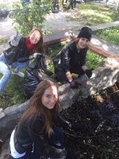 Экологическая акция в Заельцовском районе