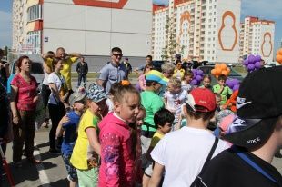 День защиты детей в м/р Матрешкин двор