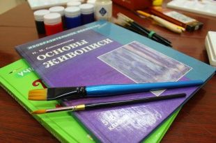 Мастер-класс по написанию зимнего пейзажа при поддержке депутата Кирилла Покровского