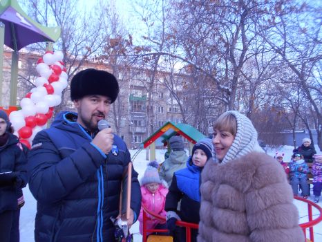 Проект «Территория детства» воплощен уже на  третьей площадке на округе депутата Дмитрия Червова