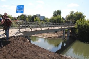 Мост через реку Тула открыли по наказу депутату Александру Тарасову