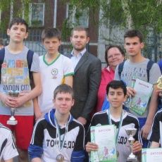 Сергей Кальченко поздравил с победой юных футболистов Центрального округа
