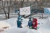В день открытия Олимпиады, в детском саду всё было организовано по-настоящему, как у взрослых