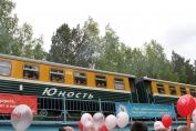 Общая протяжённость Новосибирской детской железной дороги — 5 300 метров.