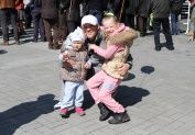 Александр Тарасов с дочерьми