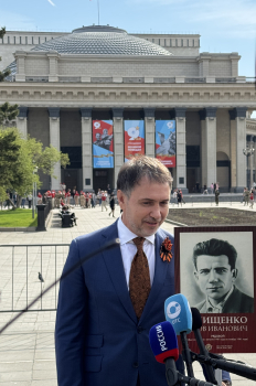 В Новосибирске прошел парад Победы